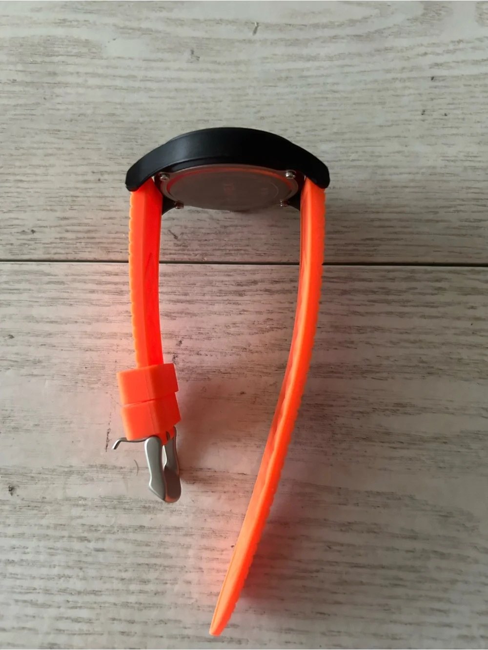 Timex NASA New Orange Strap Watch with White Dial